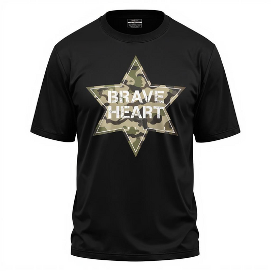 Brave Heart Cotton Oversized T-shirt